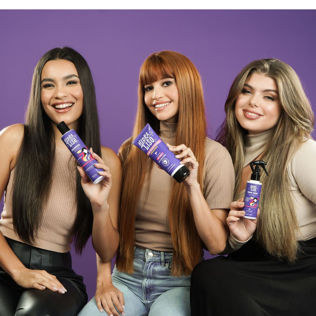 Kit 1 Shampoo + 1 Hidraliso + 1 Tônico