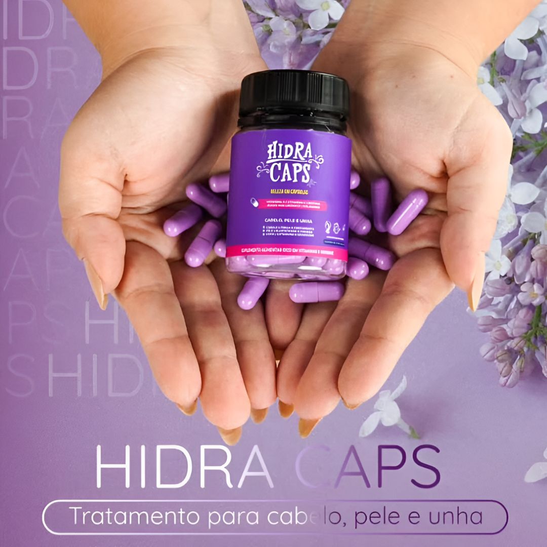 Kit 1 HidraCaps + 1 Tônico