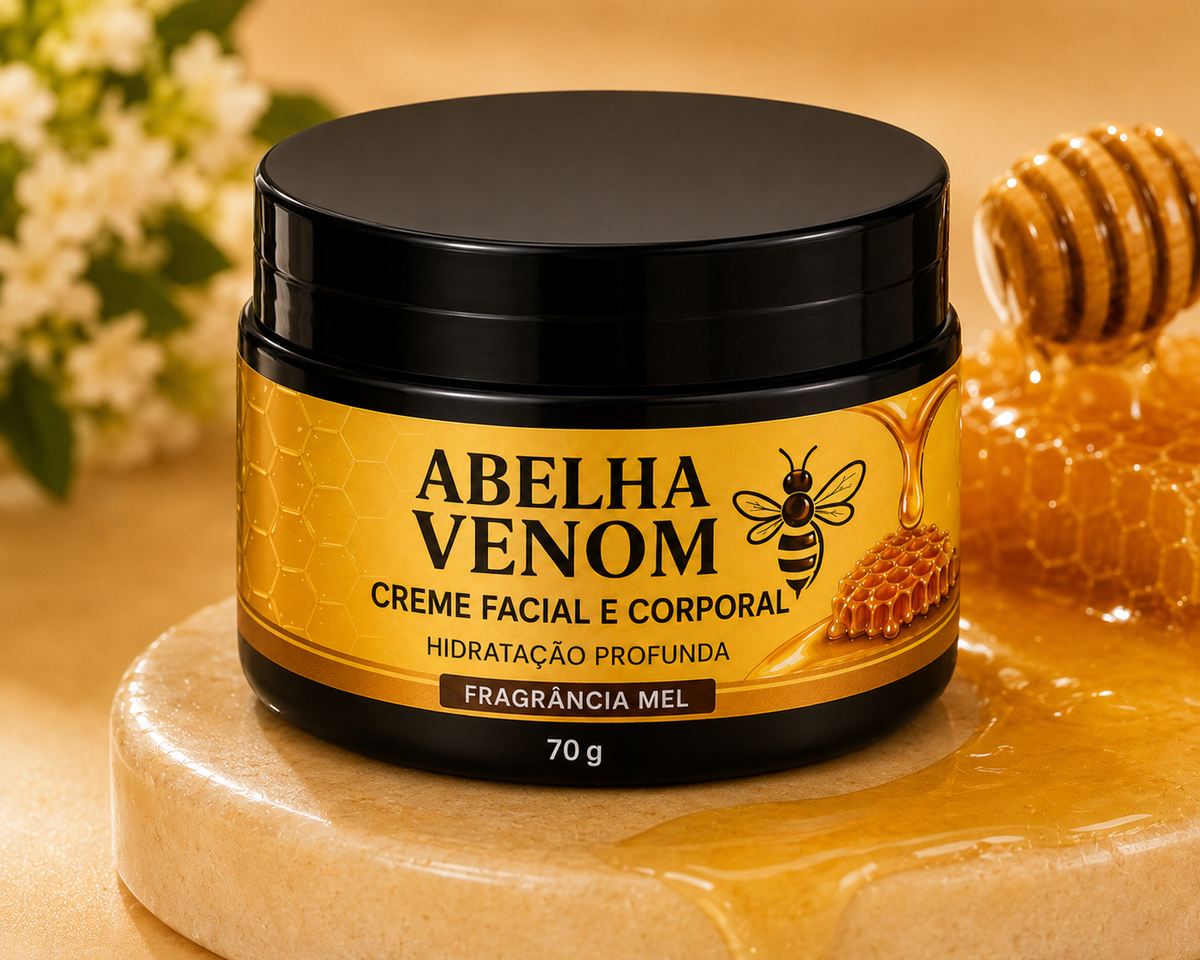 Kit Abelha Venom Completo — 2 Cremes | Frete Grátis