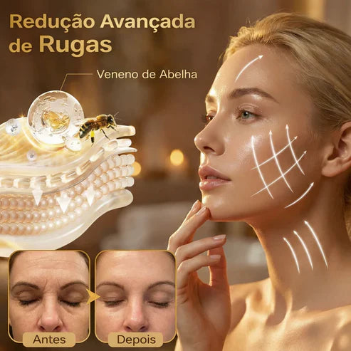 Kit Bee Venom Completo — 2 Cremes Corporais + 1 Creme Facial | Frete Grátis