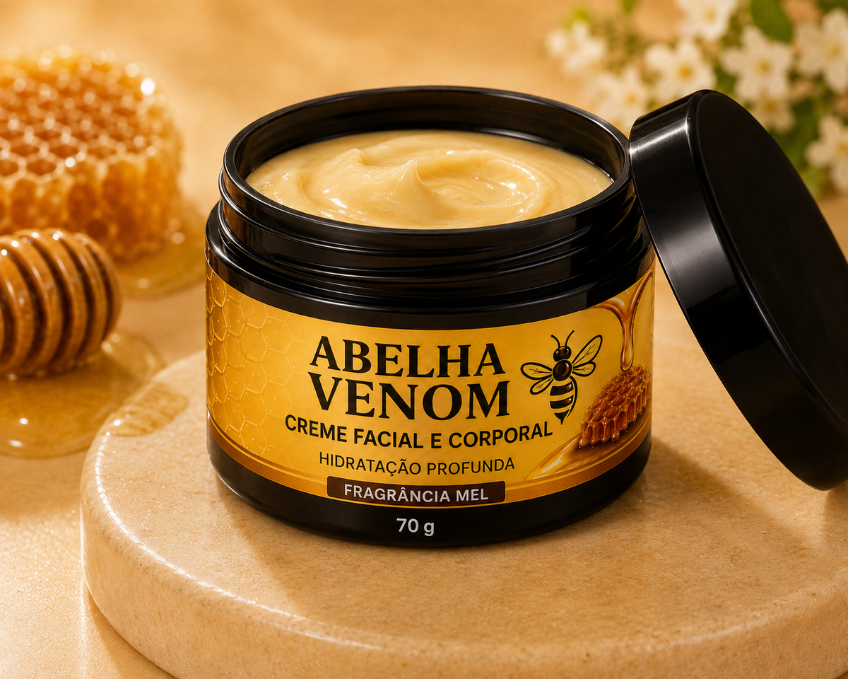 Kit Abelha Venom Completo — 2 Cremes | Frete Grátis