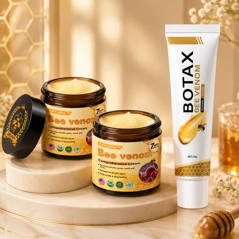 Kit Bee Venom Completo — 2 Cremes Corporais + 1 Creme Facial | Frete Grátis