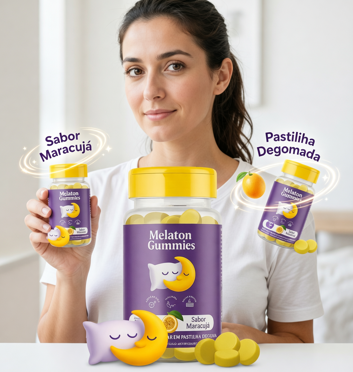 Kit 3 Melaton - FRETE GRÁTIS PARA TODO BRASIL